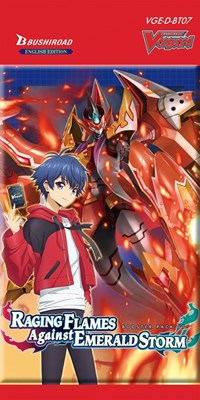 Raging Flames Against Emerald Storm Booster Pack