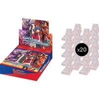 Raging Flames Against Emerald Storm Booster Box Case