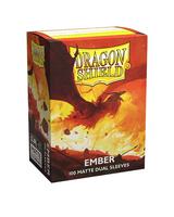 Dragon Shield Dual Matte Standard Sleeves - Ember (100-Pack