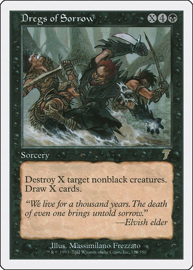 【Foil】悲しみの残りカス/Dregs of Sorrow[7ED] Dregs of Sorrow - 7th Edition - Magic: The Gathering - TCGplayer.com