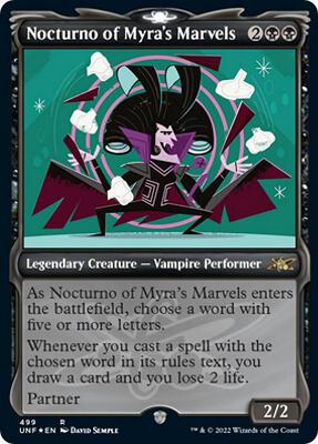 Nocturno of Myra's Marvels