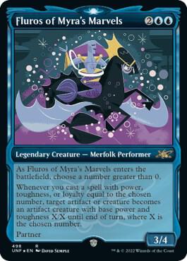Fluros of Myra's Marvels (Showcase) (Galaxy Foil) 498 card