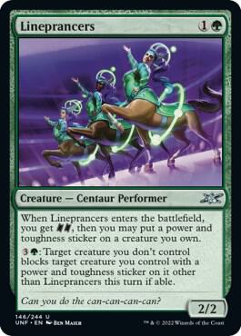 Lineprancers 146 card