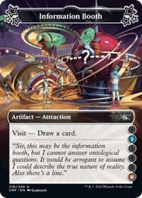 Information Booth (2-6) - Unfinity - Magic: The Gathering card