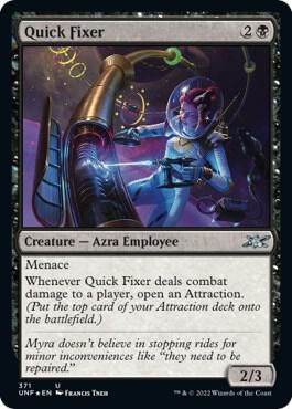 Quick Fixer (Galaxy Foil) 371 card