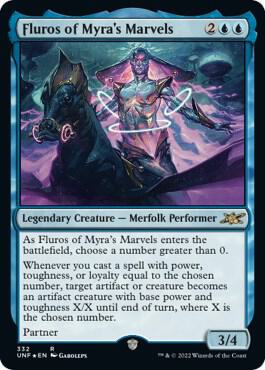 Fluros of Myra's Marvels (Galaxy Foil) 332 card