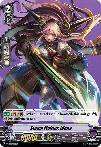 Steam Fighter, Idena