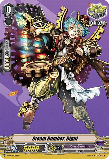 Steam Bomber, Digul
