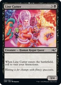 Line Cutter - Unfinity - Magic: The Gathering card