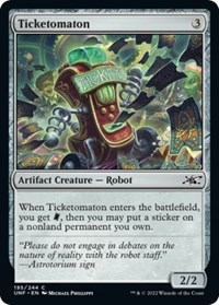 Ticketomaton - Unfinity - Magic: The Gathering card