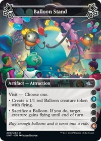 Balloon Stand (2-6) - Unfinity - Magic: The Gathering card