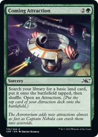 Coming Attraction - Unfinity - Magic: The Gathering card