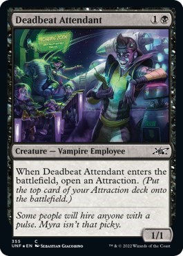 Deadbeat Attendant (Galaxy Foil)