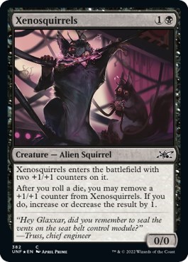 Xenosquirrels (Galaxy Foil)
