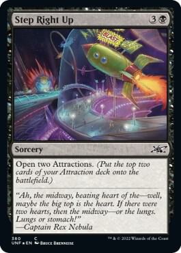 Step Right Up (Galaxy Foil) 380 card