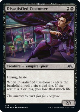Dissatisfied Customer (Galaxy Foil)