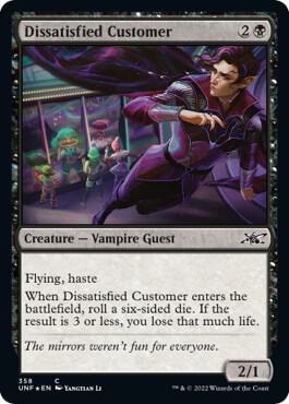 Dissatisfied Customer (Galaxy Foil)