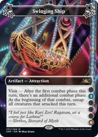 Swinging Ship (2-6) - Unfinity - Magic: The Gathering card