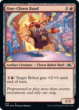 One-Clown Band (Galaxy Foil)