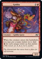 MTG　ギャラクシーfoil英語　4枚　________ Goblin　UNF MTG unfinity ______ Goblin galaxy foil, foil (New
