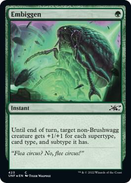 Embiggen (Galaxy Foil) 423 card