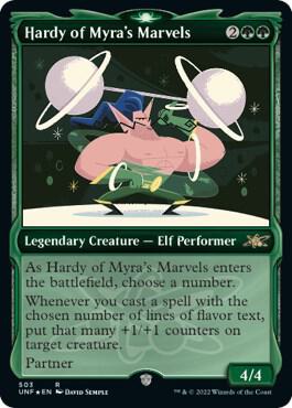 Hardy of Myra's Marvels (Showcase) (Galaxy Foil) 503 card