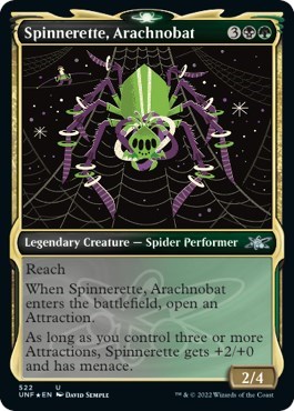 Spinnerette, Arachnobat (Showcase) (Galaxy Foil)