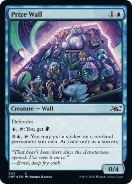Prize Wall (Galaxy Foil)