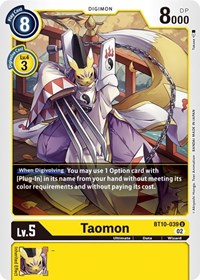 Taomon (Xros Encounter)
