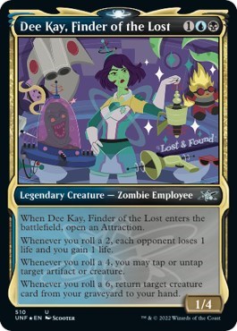 Dee Kay, Finder of the Lost (Showcase) (Galaxy Foil)