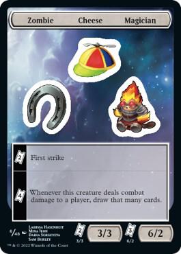 Zombie Cheese Magician - Unfinity - Magic: The Gathering