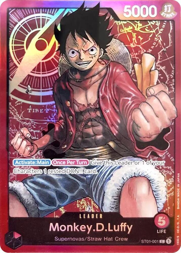 Monkey.D.Luffy (001) - Starter Deck 1: Straw Hat Crew - One Piece