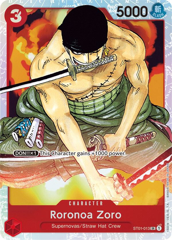 Roronoa Zoro onepiece card