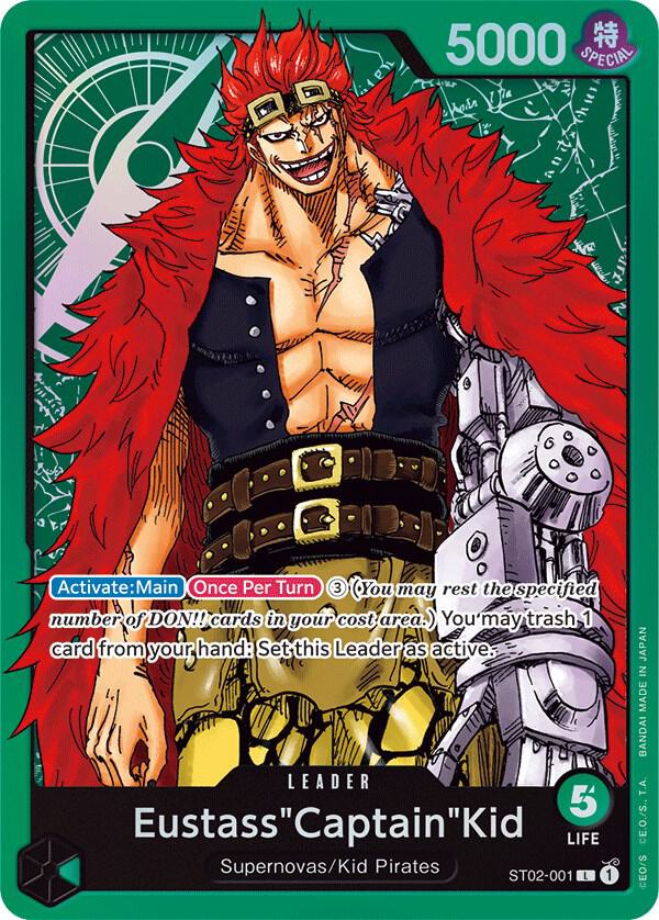 EustassCaptainKid 001 onepiece card