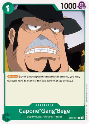 Capone"Gang"Bege (ST02-004) (Alternate Art)