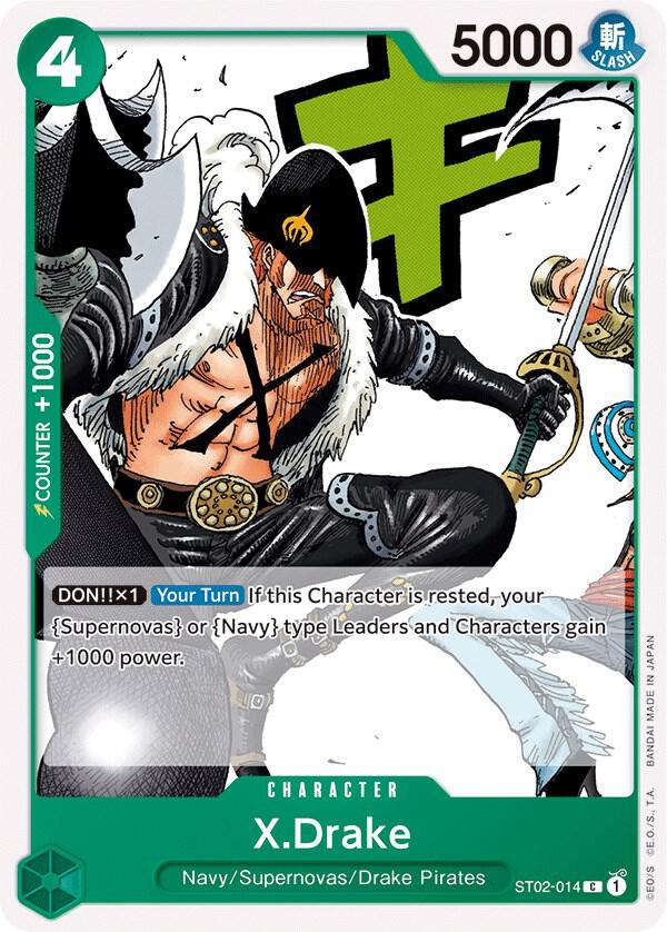 XDrake onepiece card