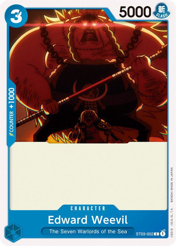 Edward Weevil onepiece card