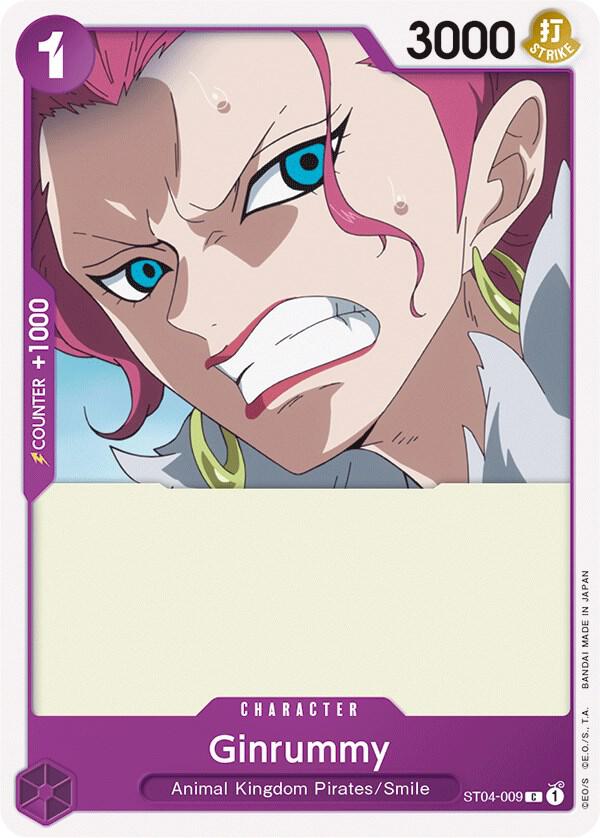 Ginrummy onepiece card
