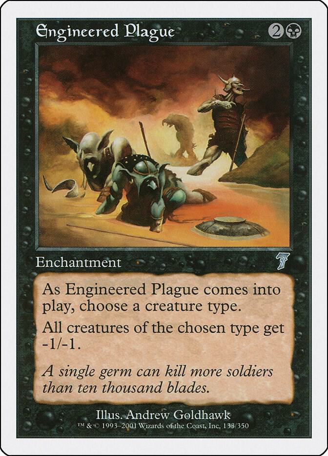 MTG 仕組まれた疫病/Engineered Plague 7ED 日版Foil Engineered Plague - 7th Edition - Magic: The Gathering - TCGplayer.com