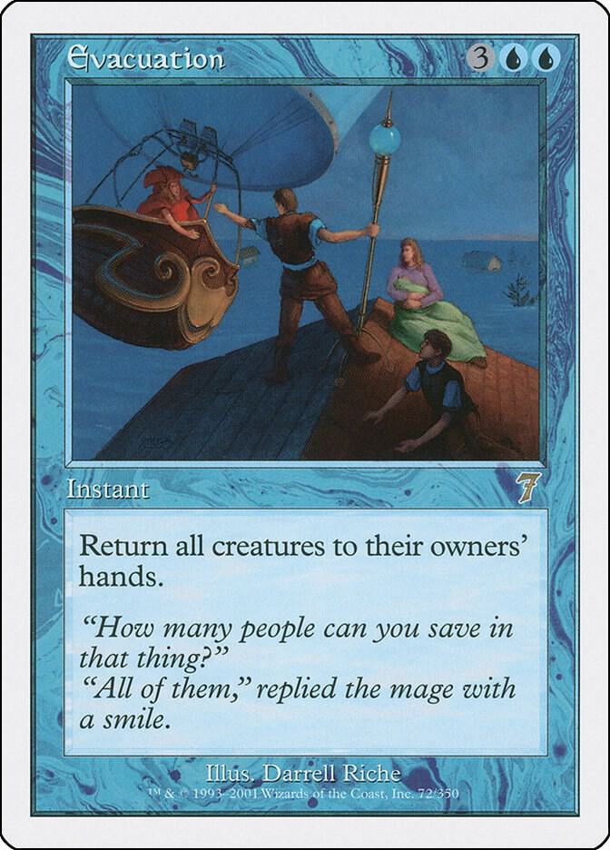 Evacuation - 7th Edition - Magic: The Gathering - TCGplayer.com