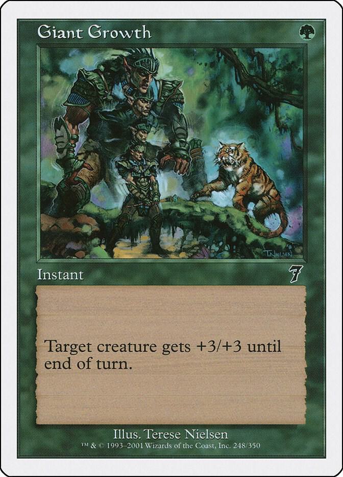 Giant Growth - 7th Edition - Magic: The Gathering - TCGplayer.com