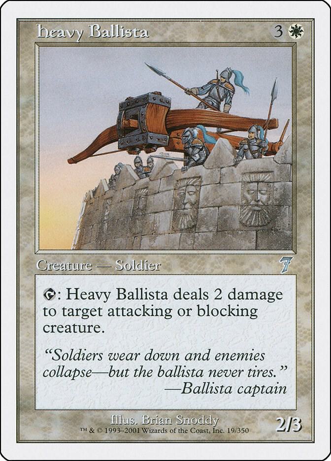 Heavy Ballista 19 card