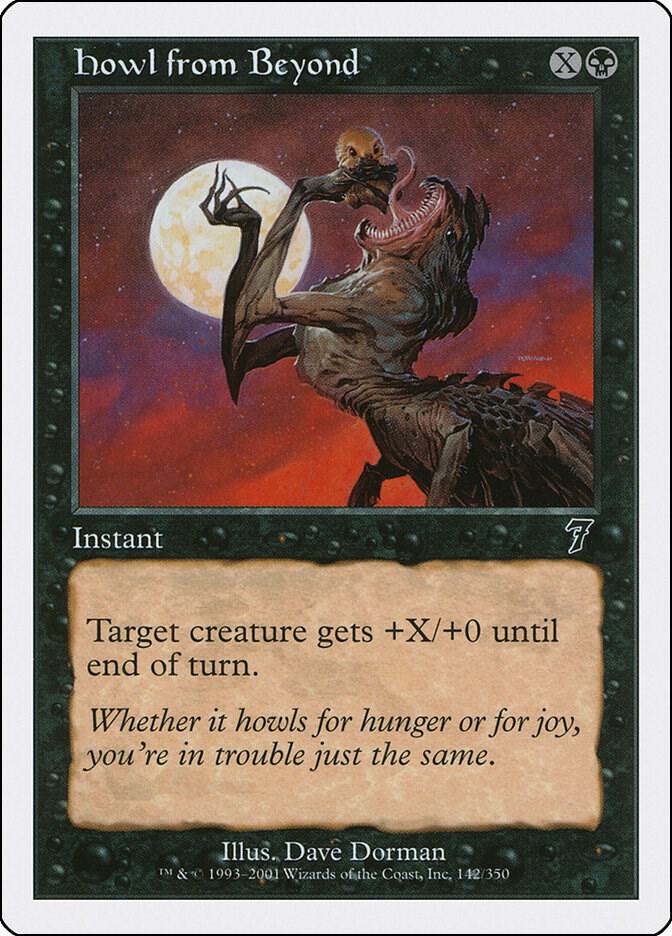 Howl from Beyond 142 card