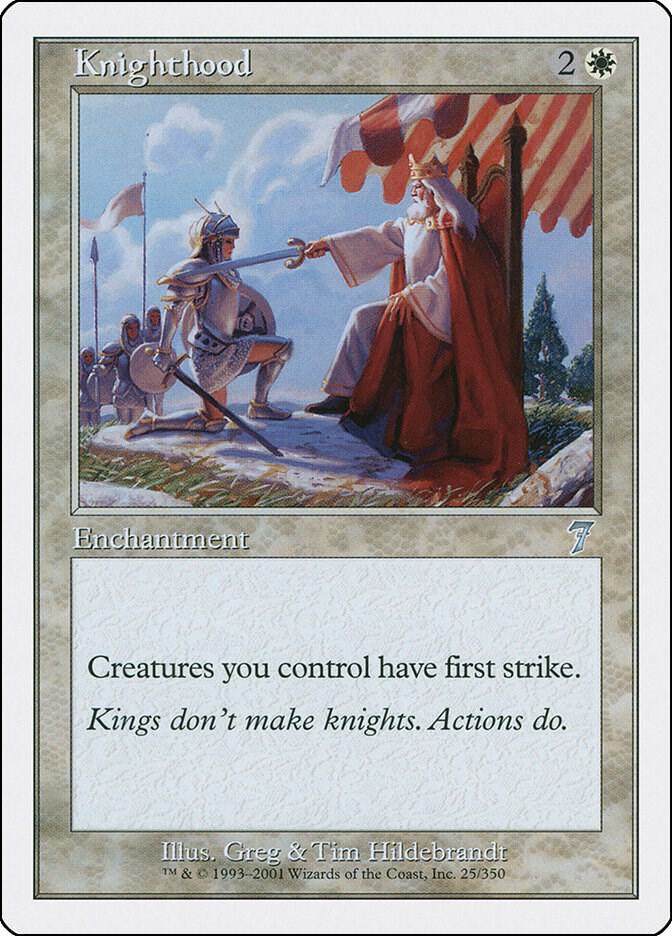 Knighthood 25 card