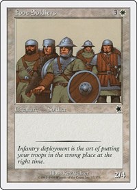 Foot Soldiers - Starter 1999 - Magic: The Gathering card