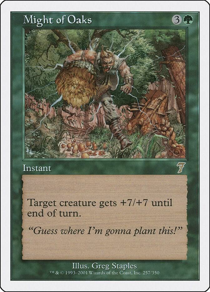 Might of Oaks - 7th Edition - Magic: The Gathering - TCGplayer.com