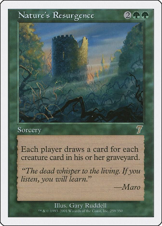 Nature's Resurgence - 7th Edition - Magic: The Gathering