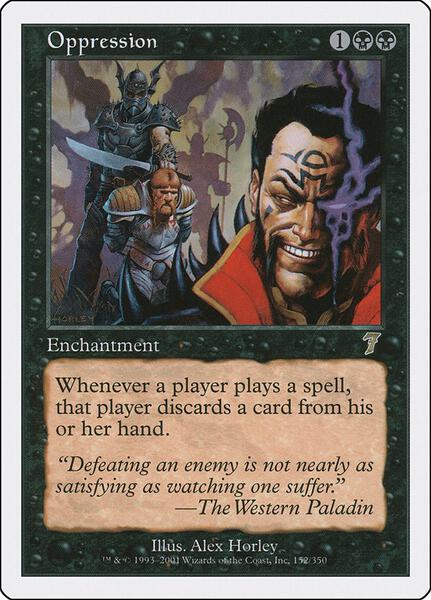 Oppression - 7th Edition - Magic: The Gathering - TCGplayer.com