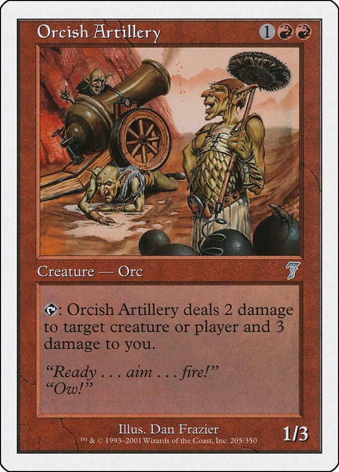 Orcish Artillery 205 card