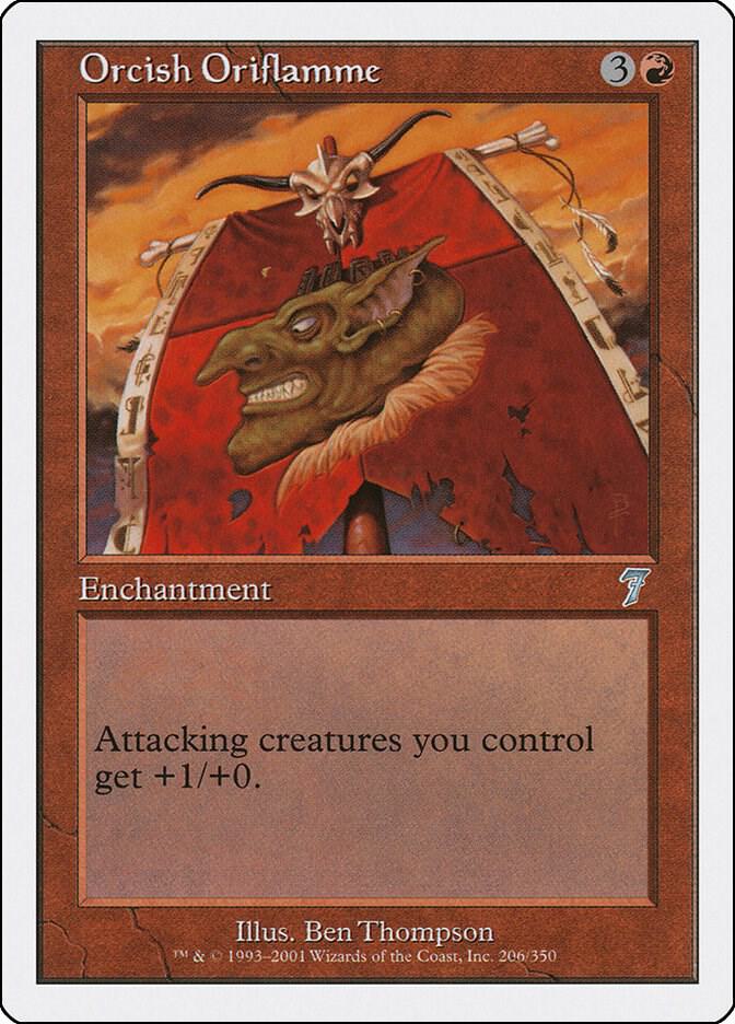 Orcish Oriflamme 206 card